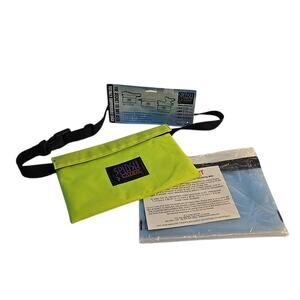 Retro Splash Caddy Waist Bag 9”x6” Scuba Diving Fanny Pack Waterproof Up To 200'